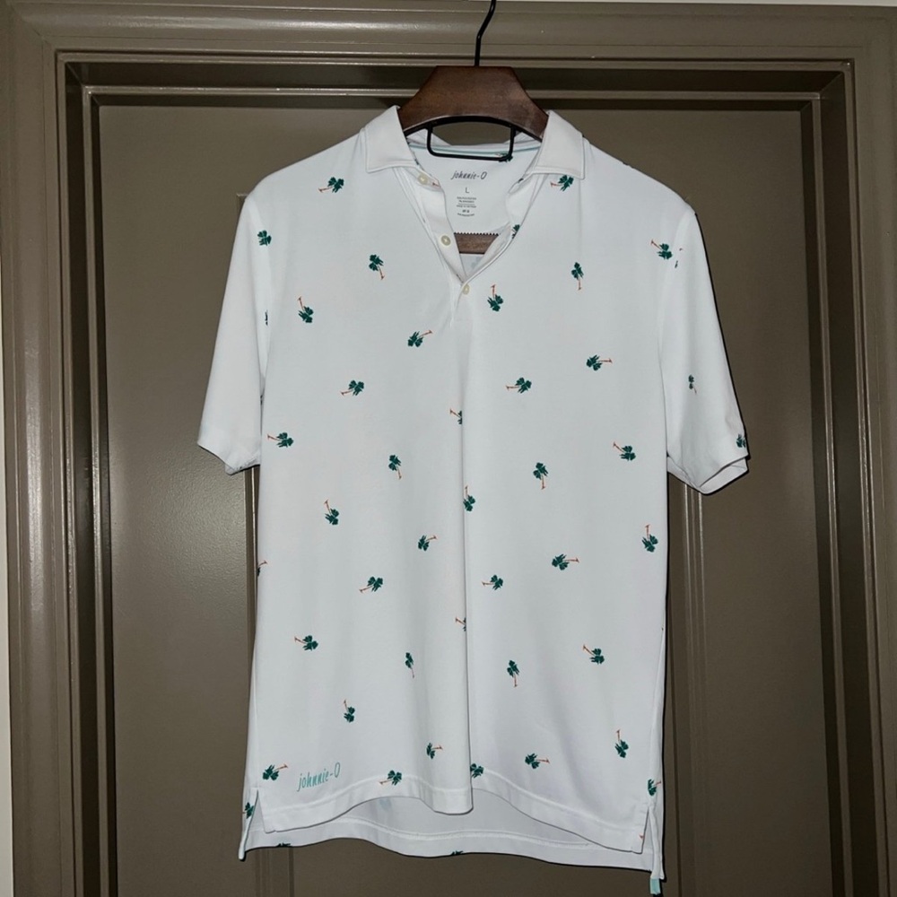 johnnie-O Osborne Printed Golf Polo Men’s Large